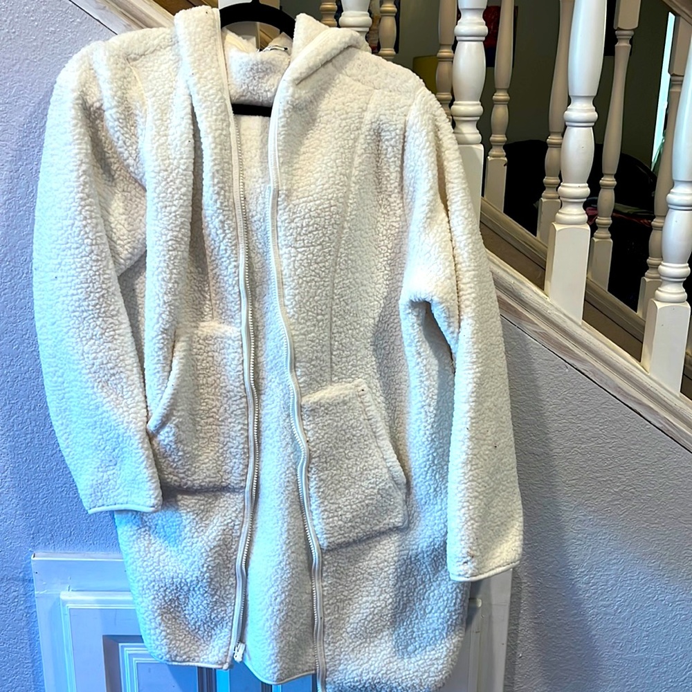 Hooded zipper sweater/jacket